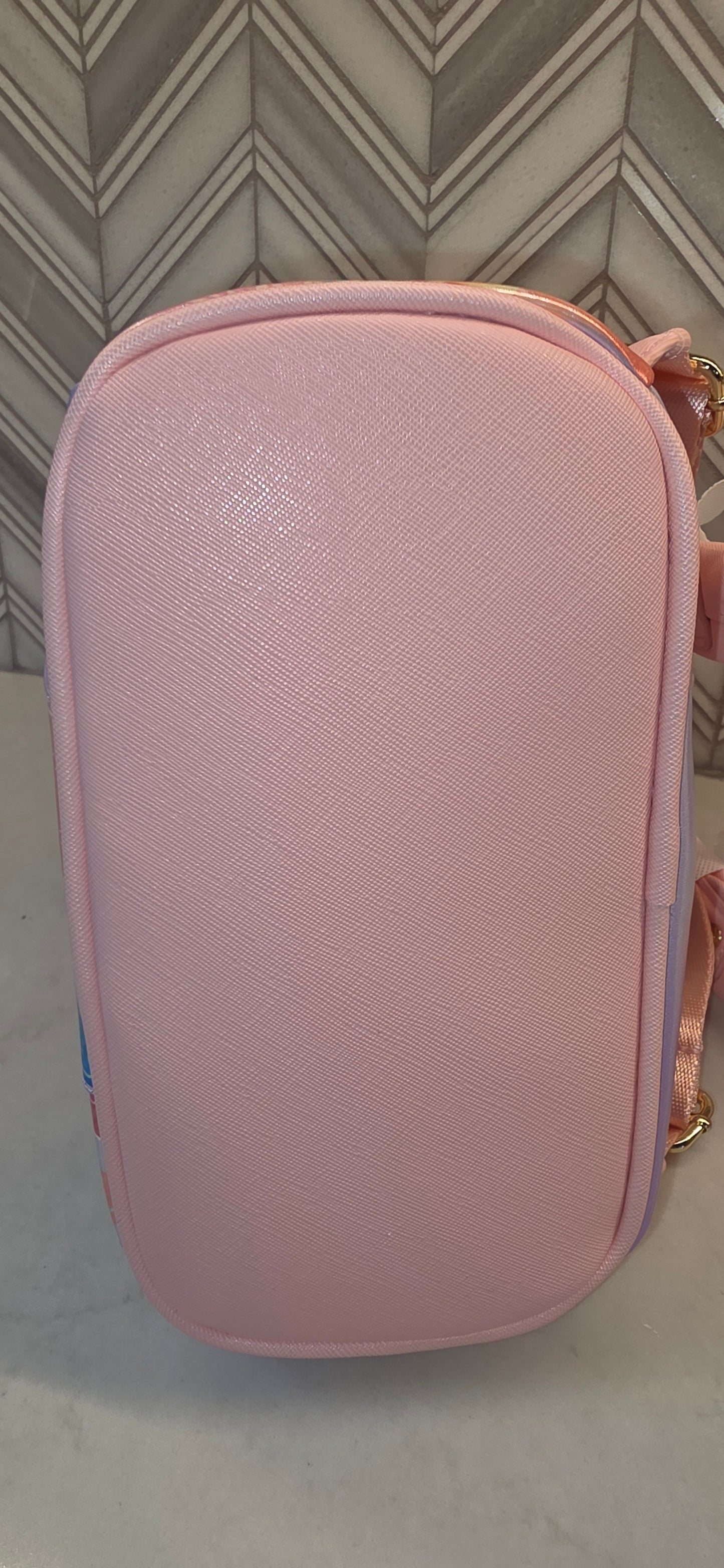 BUNDLE: Loungefly Disney The Little Mermaid Ariel Soft Floral Iridescent Mini Backpack and Matching Wallet