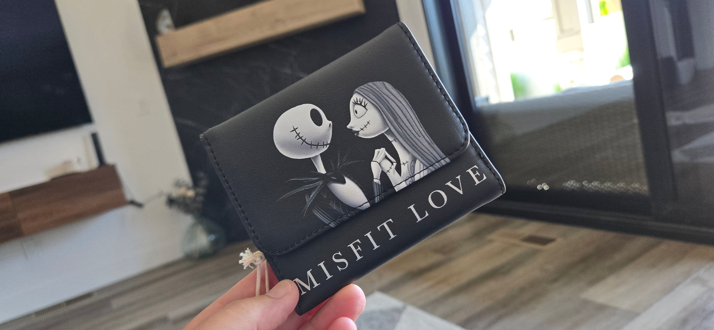 The Nightmare Before Christmas NBC Misfit Love Wallet