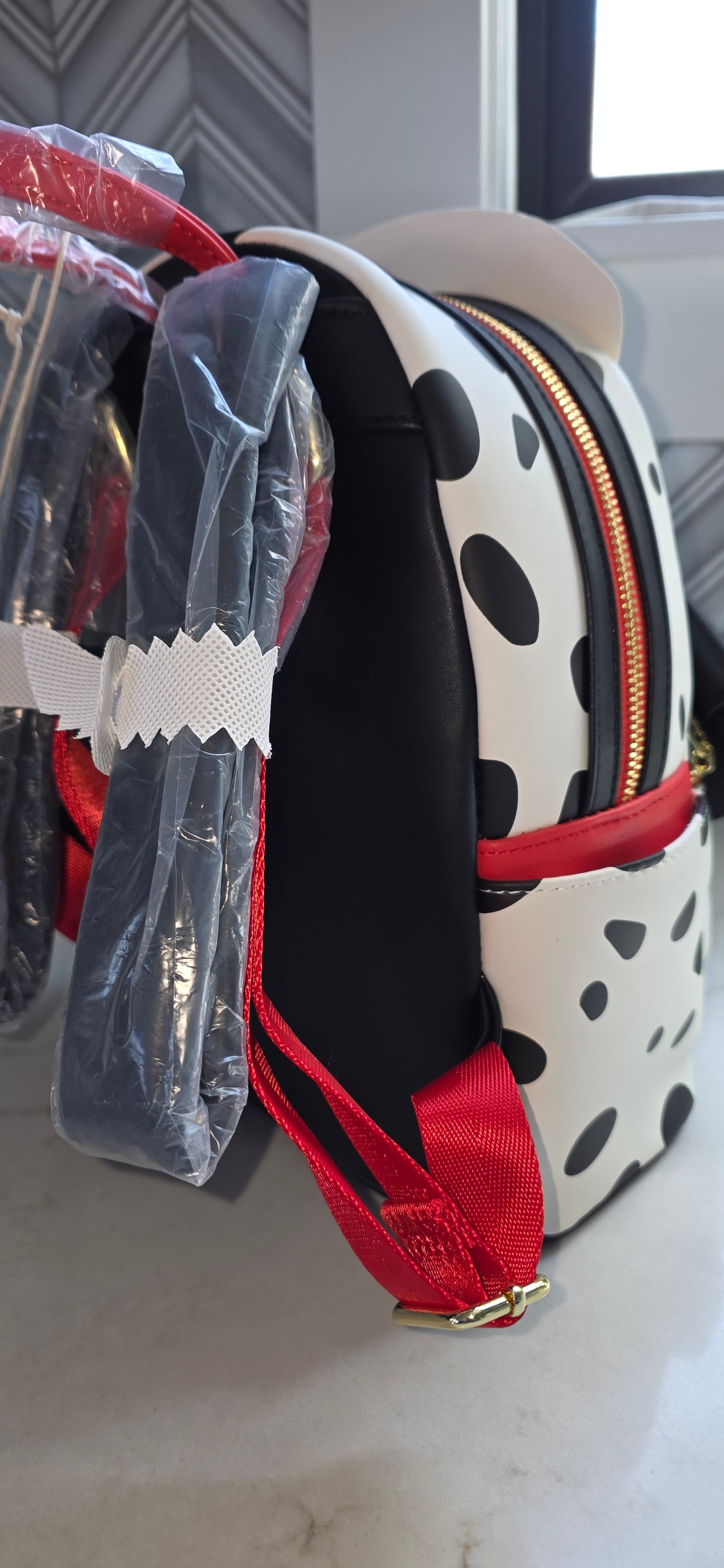 BUNDLE: Loungefly Disney 101 Dalmations Mini Backpack and Matching Card Holder Wallet