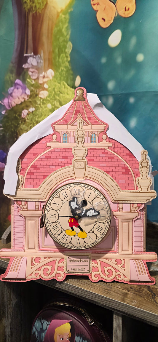 BP: Loungefly Disney Parks Disneyland Paris Hotel Clocktower Mini Backpack