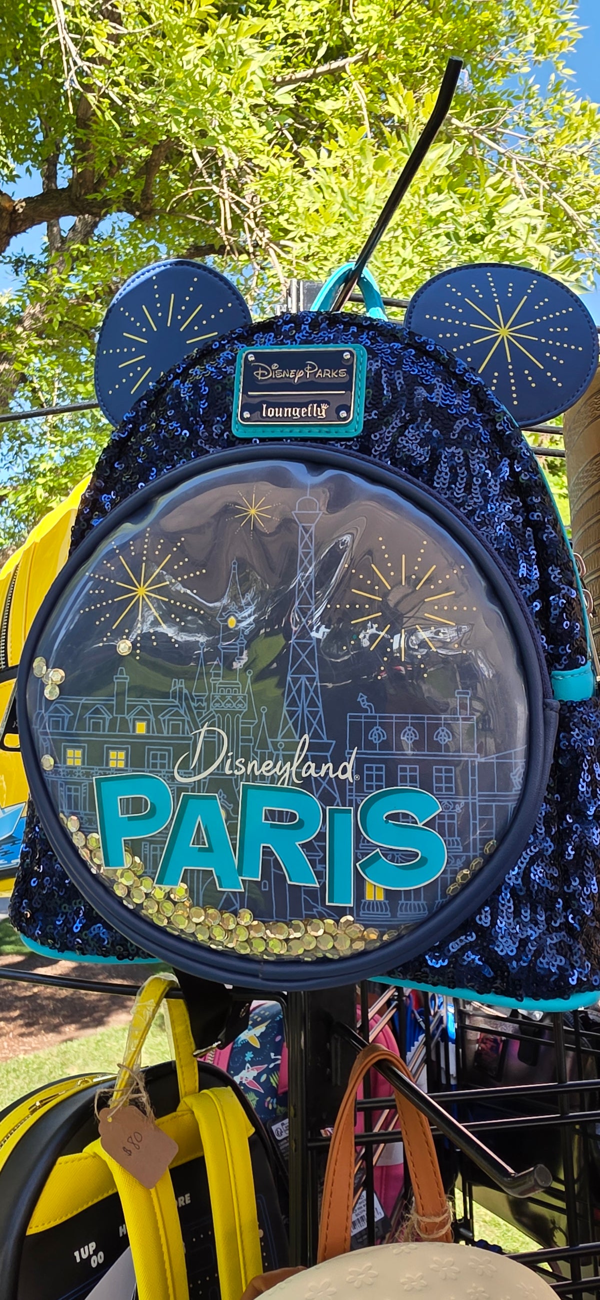 BP: Disneyland Paris Sequin Snow Globe Mini Backpack
