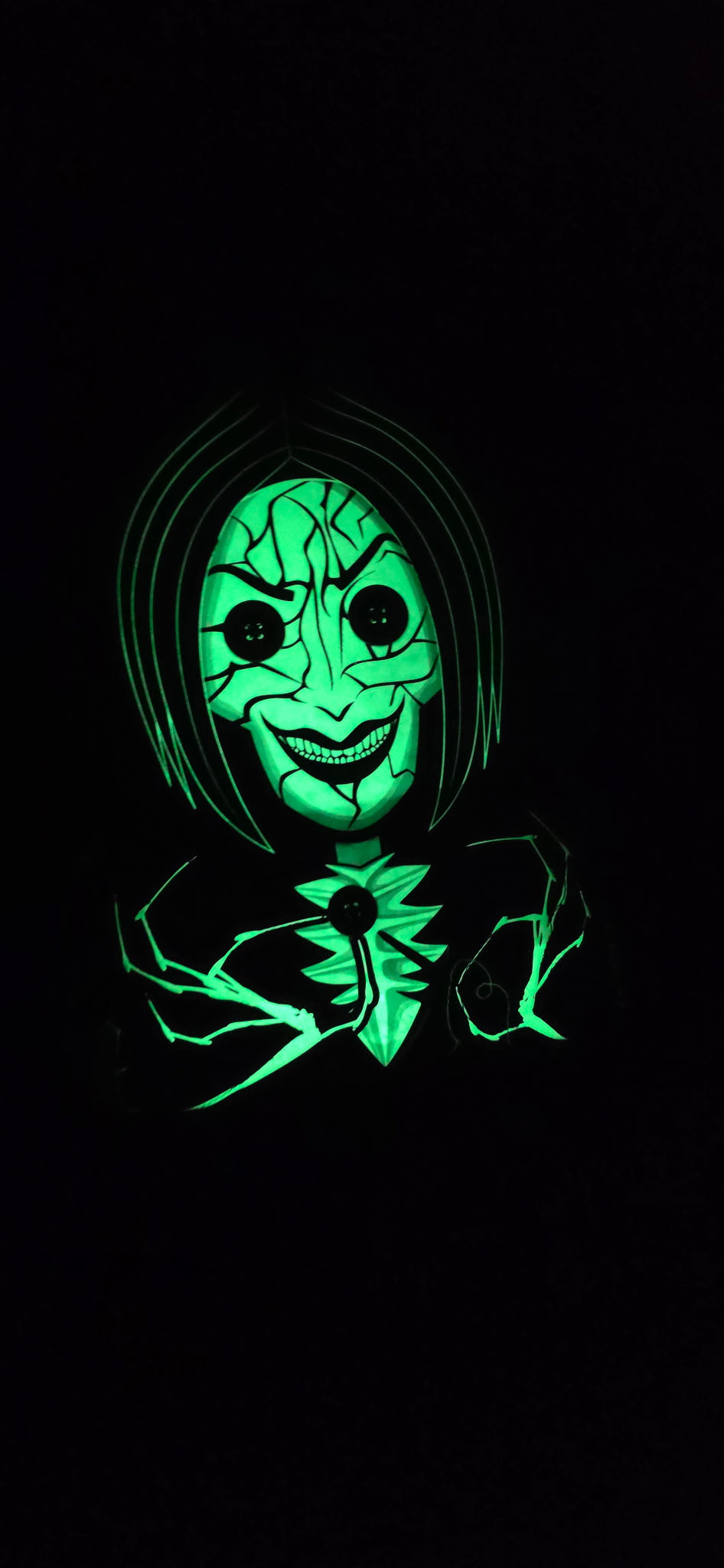 BP: Loungefly Laike Coraline Other Mother Spider Form GITD Glow in the Dark Mini Backpack