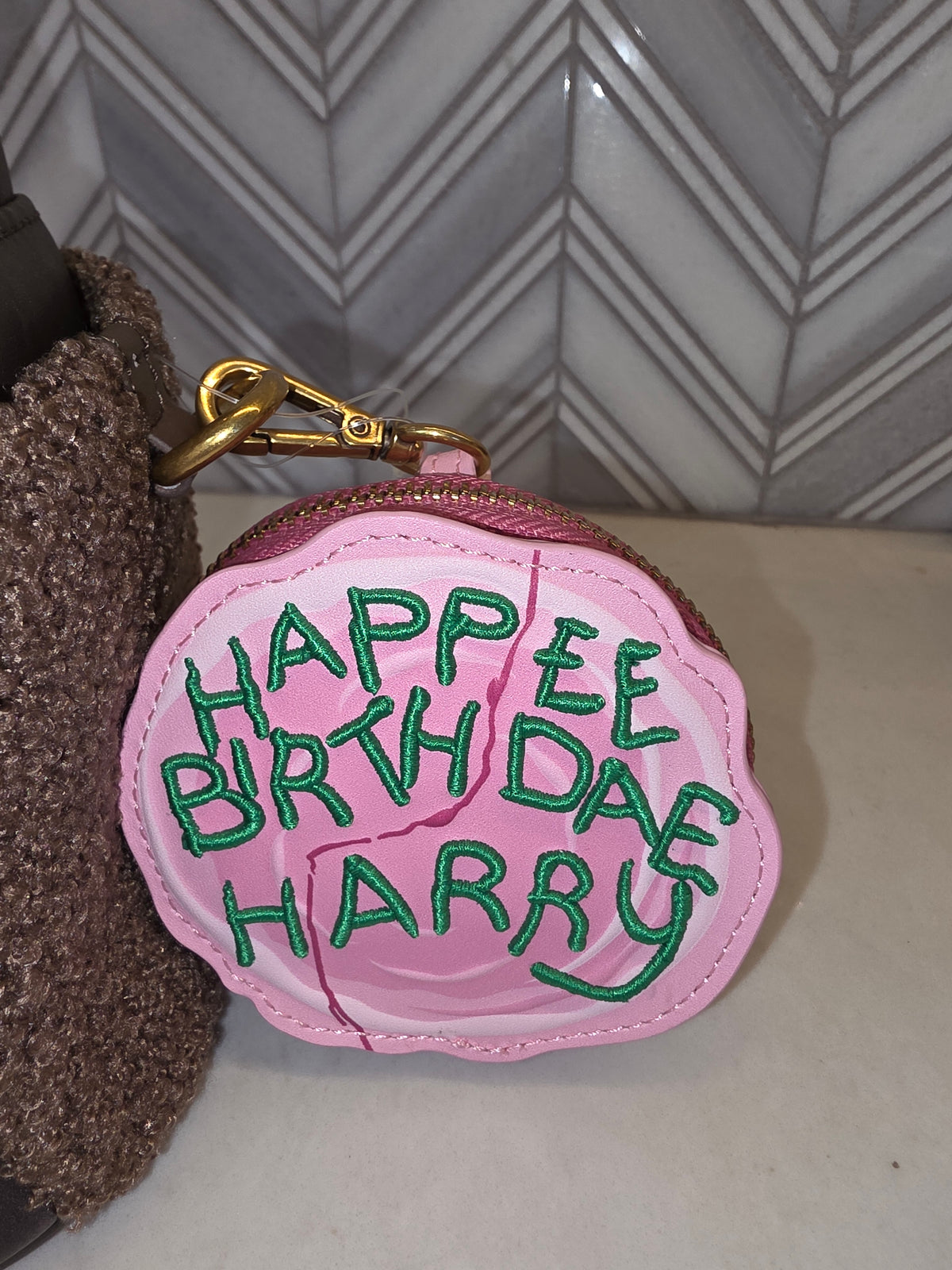 BP: Disney Harry Potter Hagrid Birthday Cake Mini Backpack with Matching Coin Purse