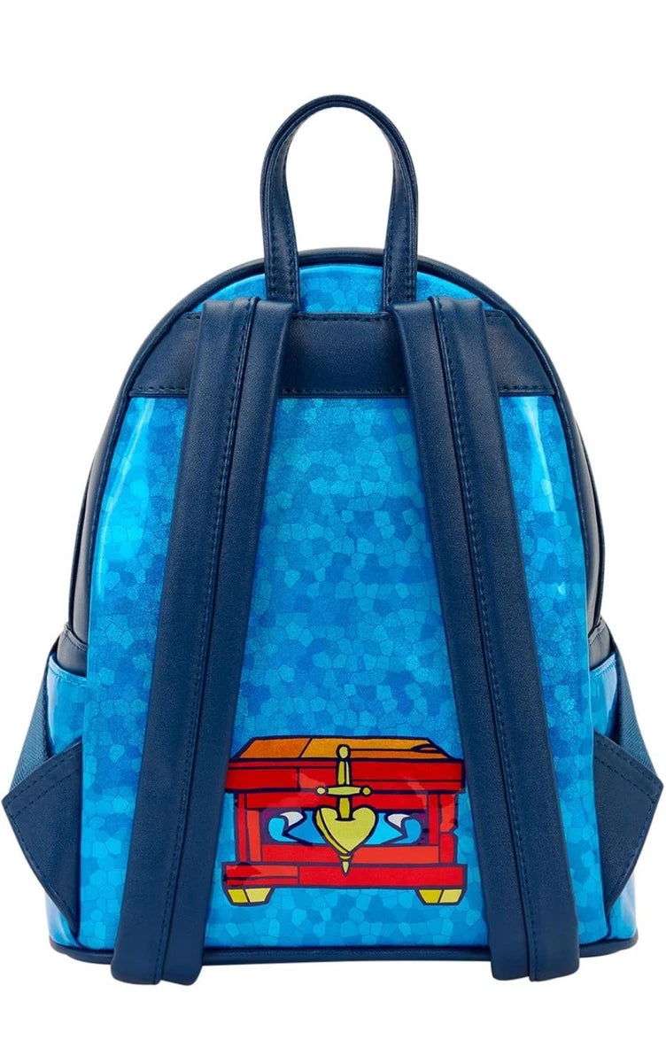 Disney Snow White and The Seven Dwarfs Stained Glass Mini Backpack with Ear Holder