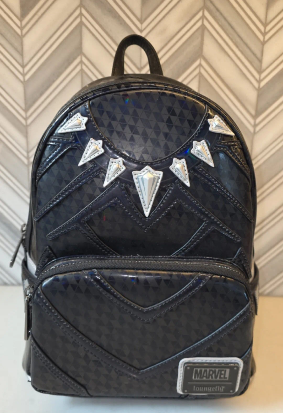 Disney Marvel Black Panther Mini Backpack with Matching Disney Parks Ears Headband
