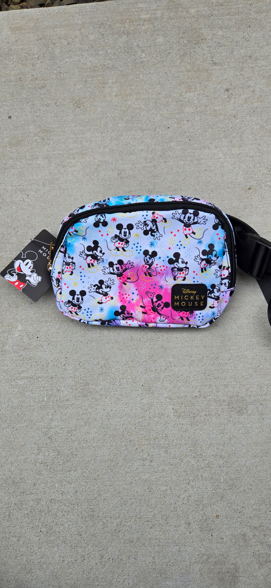 Disney Minnie Mouse Tie-Dyed Fanny Pack Belt Bag