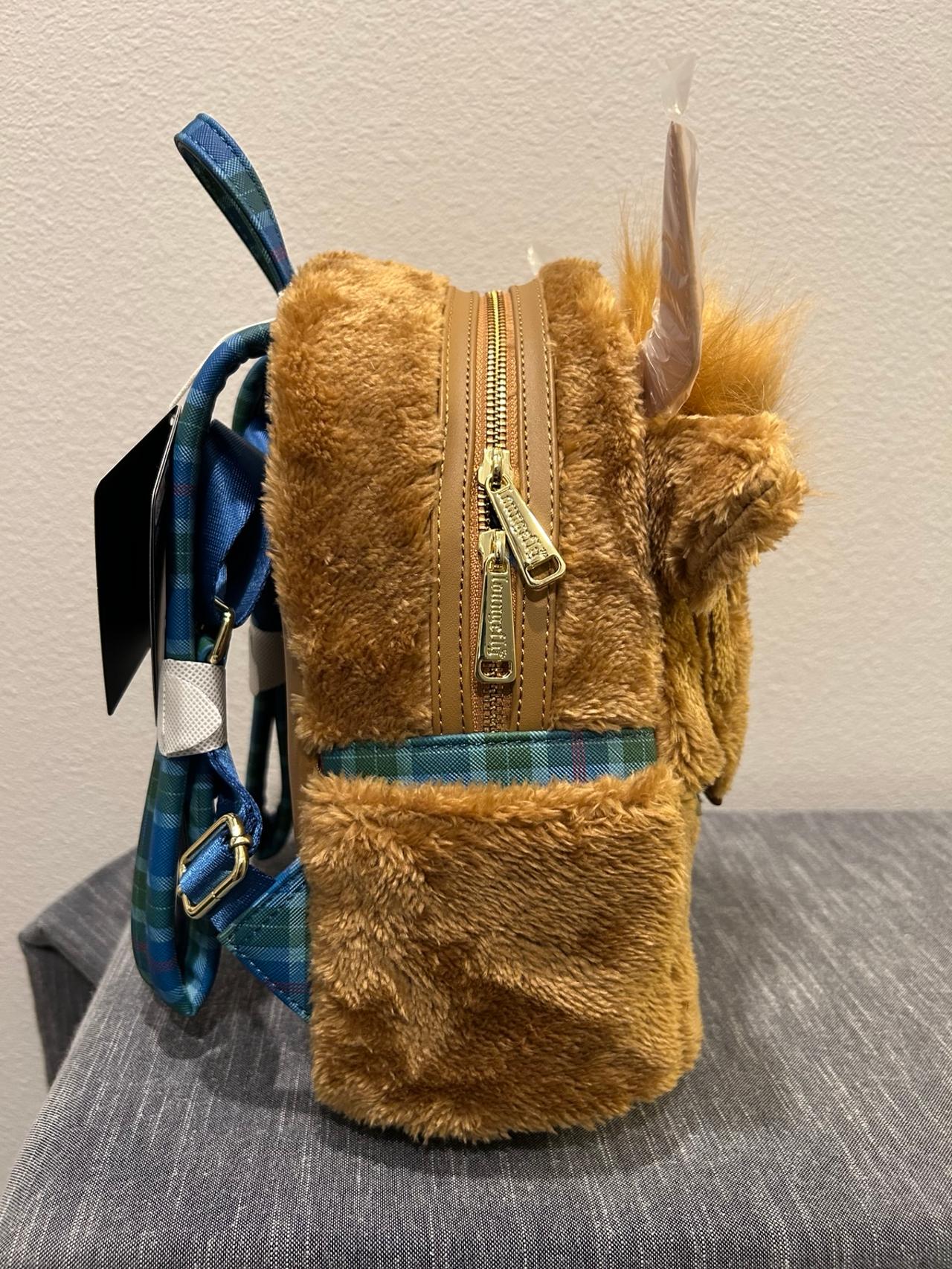 Busch Gardens Williamsburg Highland Cow Plush Mini Backpack