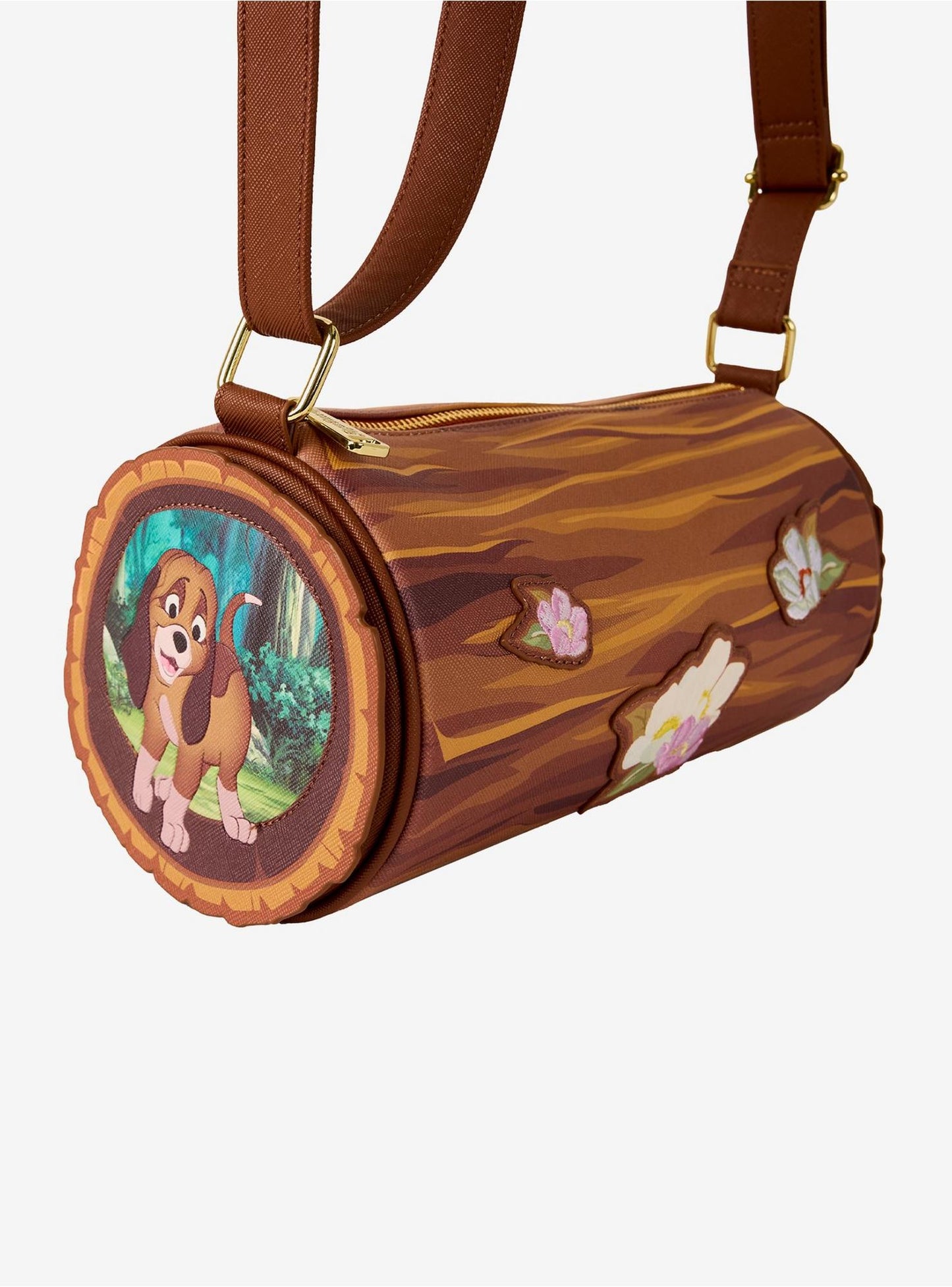 Disney The Fox and the Hound Log Crossbody