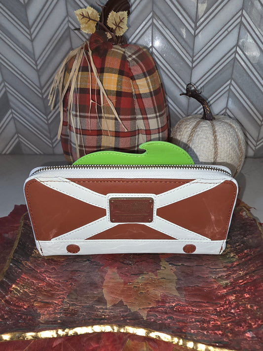 WALLET: Willy Wonka and the Chocolate Factory Oompa Loompa Zip Around Wallet