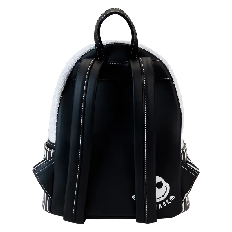 Disney NBC Jack Skellington Sequin Mini Backpack