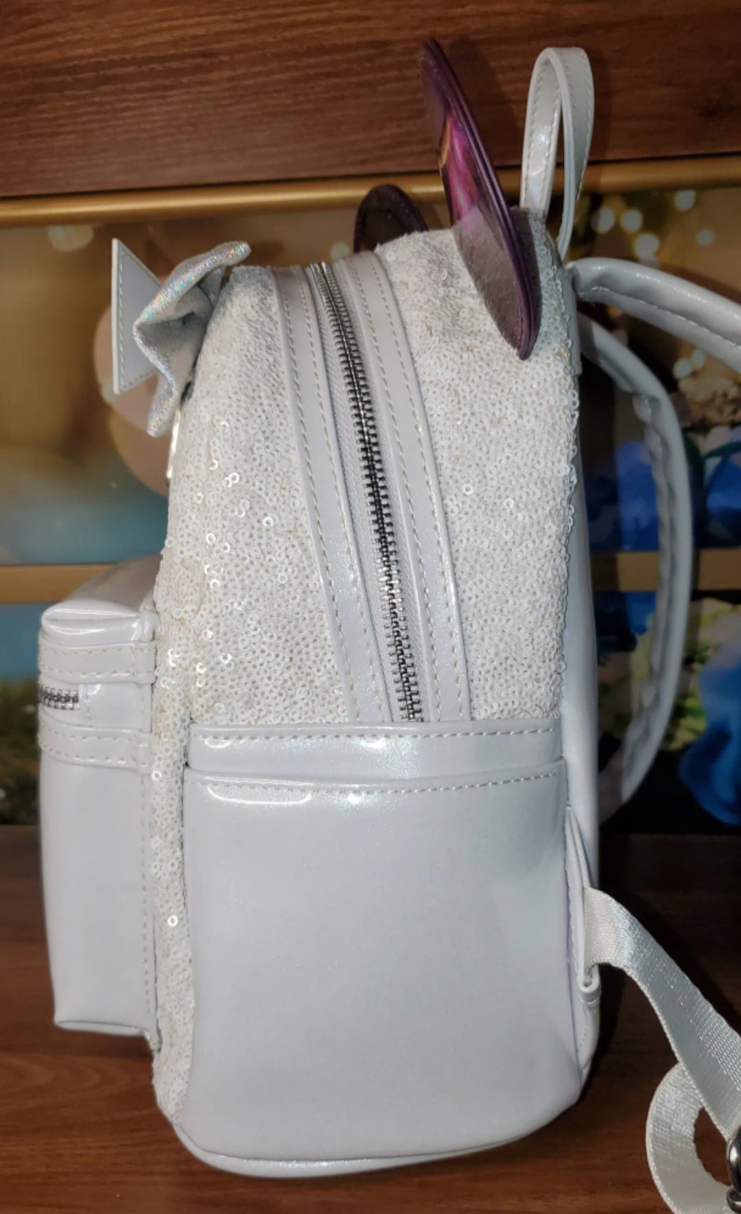 Disney Parks MMA Minnie Mouse Main Attraction Space Mountain 50th Anniversary Limited Edition Mini Backpack