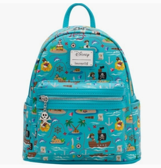 Disney Sensational Six Pirates AOP Mini Backpack