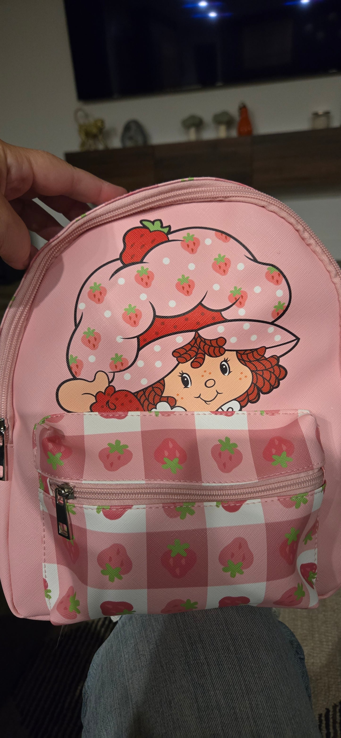 BIOWORLD Strawberry Shortcake Scented Mini Backpack