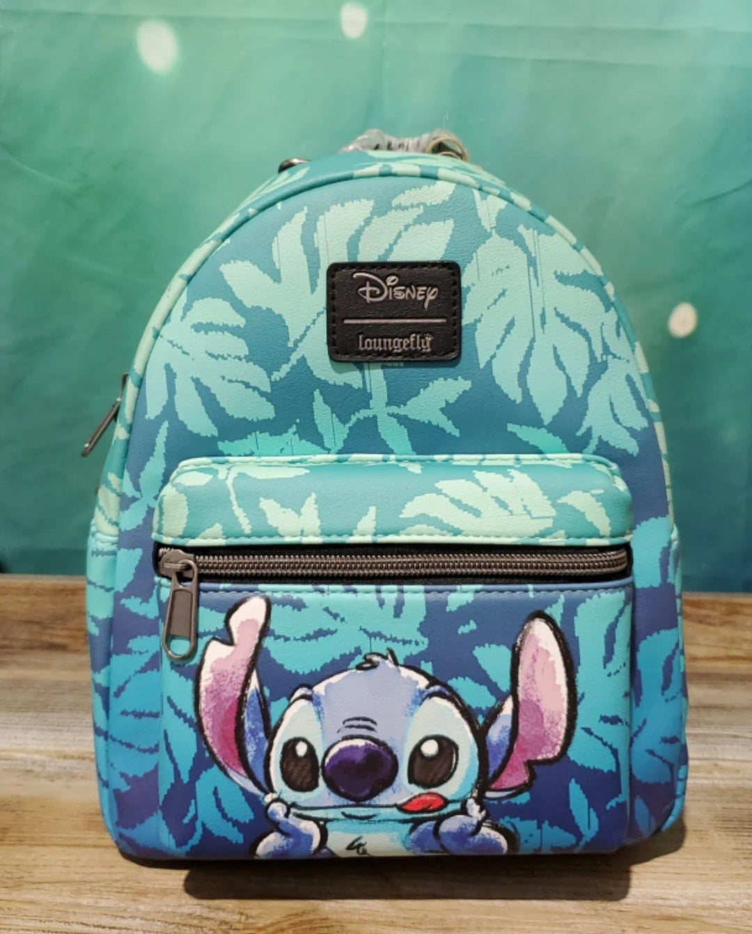 Disney Stitch Lick Watercolor Mini Backpack