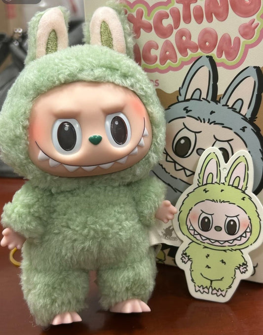 Certified Pop Mart Exciting Macaron The Monsters - Confirmed Green Grape