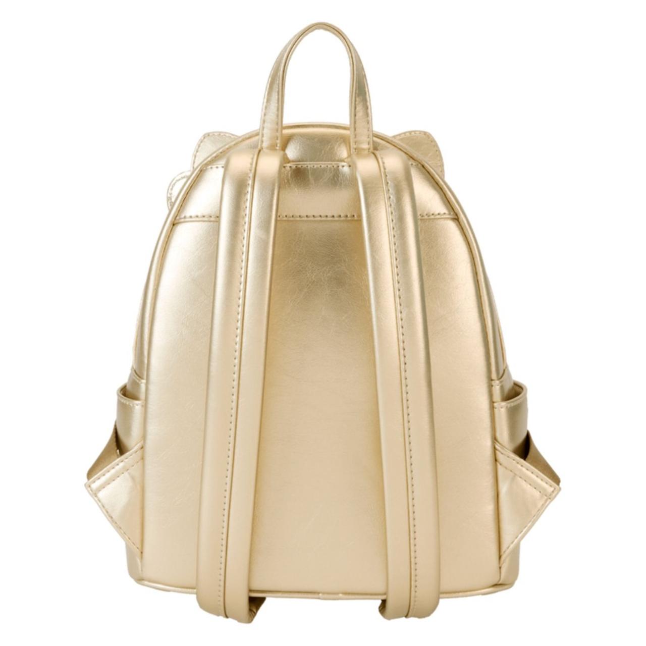 Sanrio Hello Kitty 50th Anniversary Gold Mini Backpack