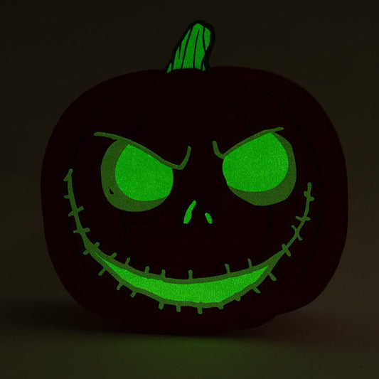 NBC The Nightmare Before Christmas Jack Skellington Pumpkin Glow in the Dark Crossbody Bag