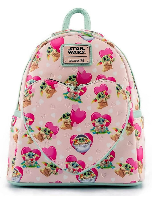 Star Wars Mandalorian The Child AOP Mini Backpack