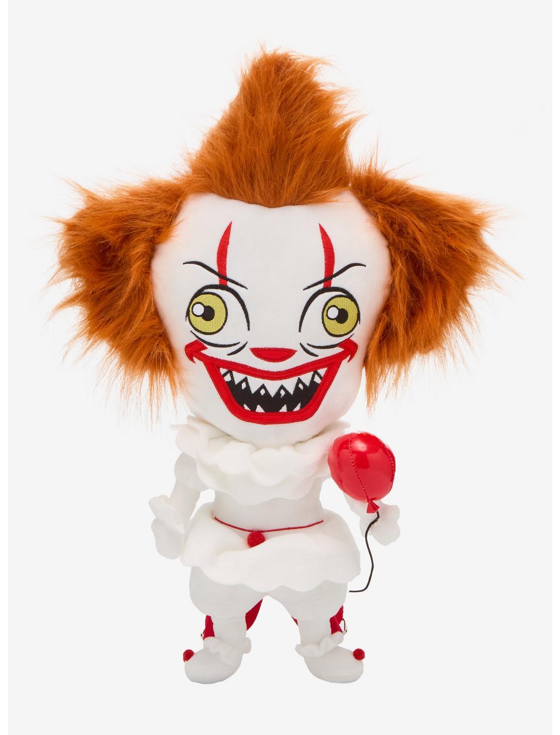 BioWorld IT Pennywise Clown Red Balloon Horror Plush Figural Backpack