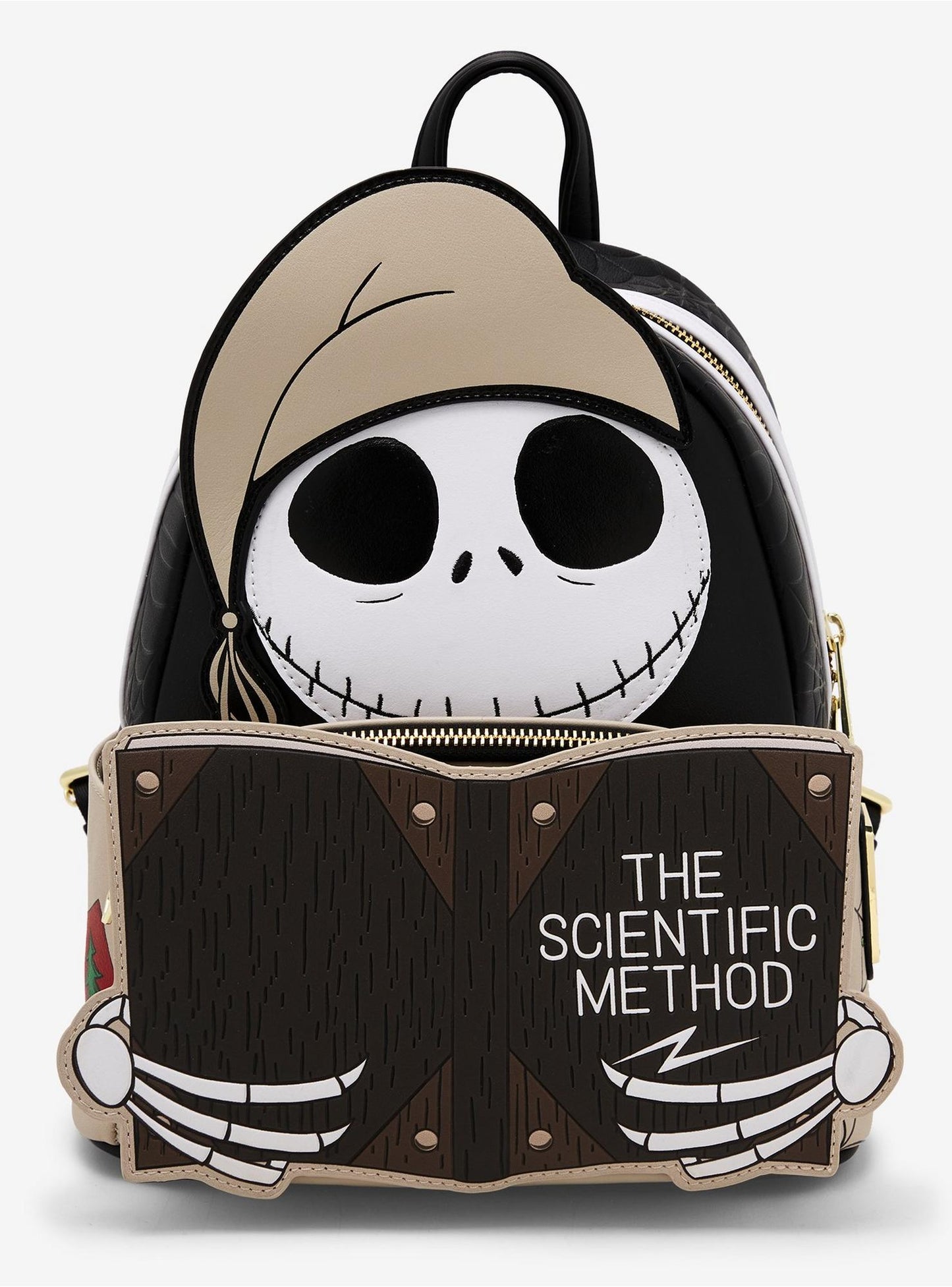 Disney NBC The Nightmare Before Christmas Bedtime Jack with Scientific Method GITD Mini Backpack