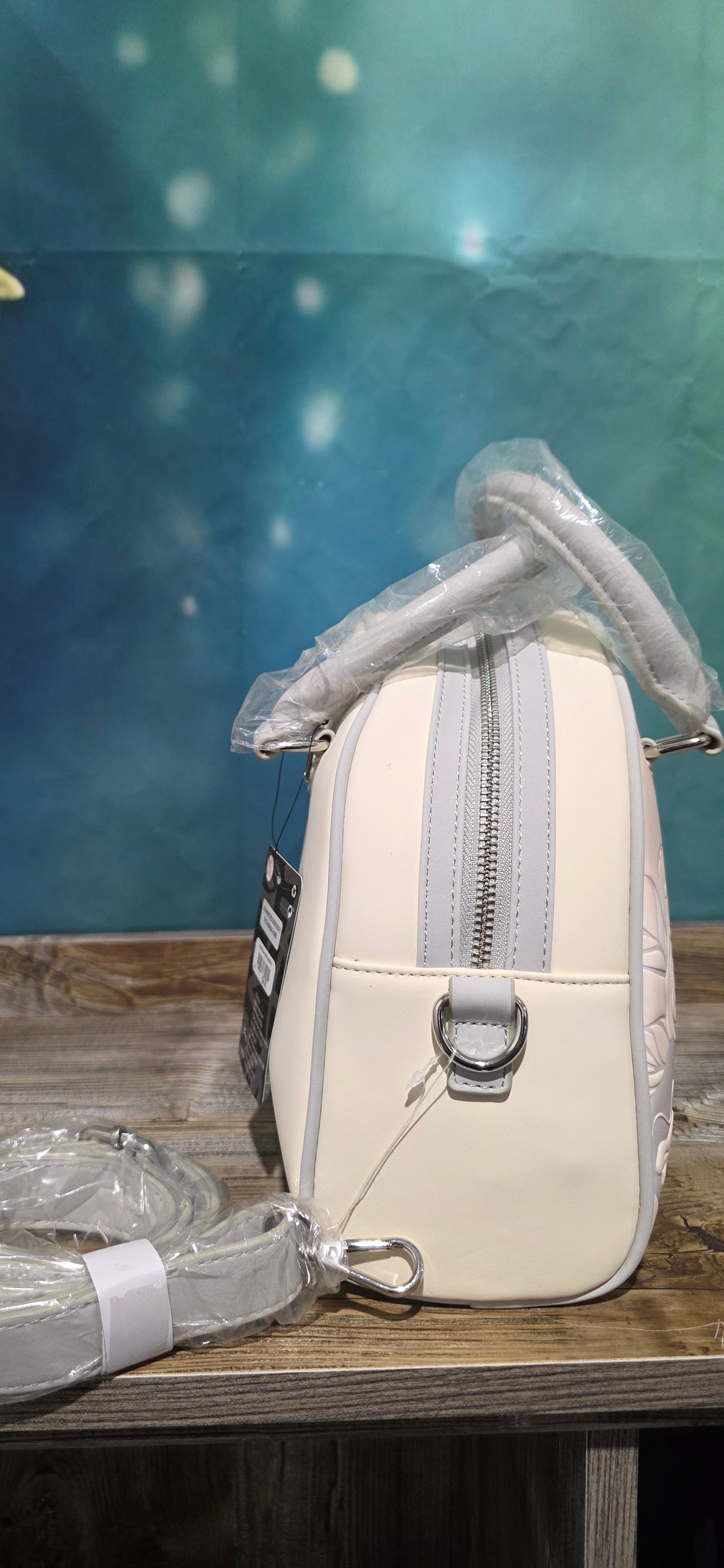 BUNDLE: Loungefly Disney Alice in Wonderland Curious and Curiouser RARE AND RETIRED Crossbody and Matching Wallet