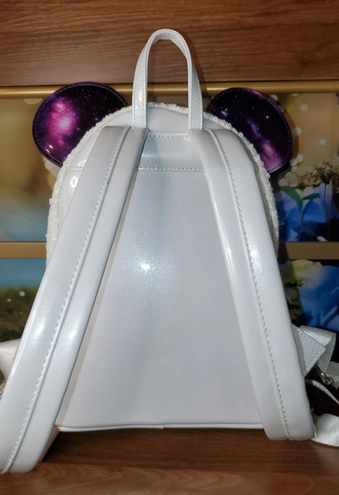 Disney Parks MMA Minnie Mouse Main Attraction Space Mountain 50th Anniversary Limited Edition Mini Backpack