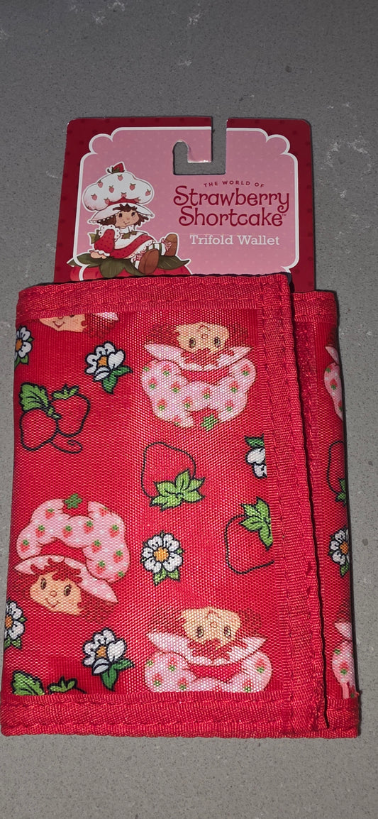 WALLET: Strawberry Shortcake Trifold Wallet