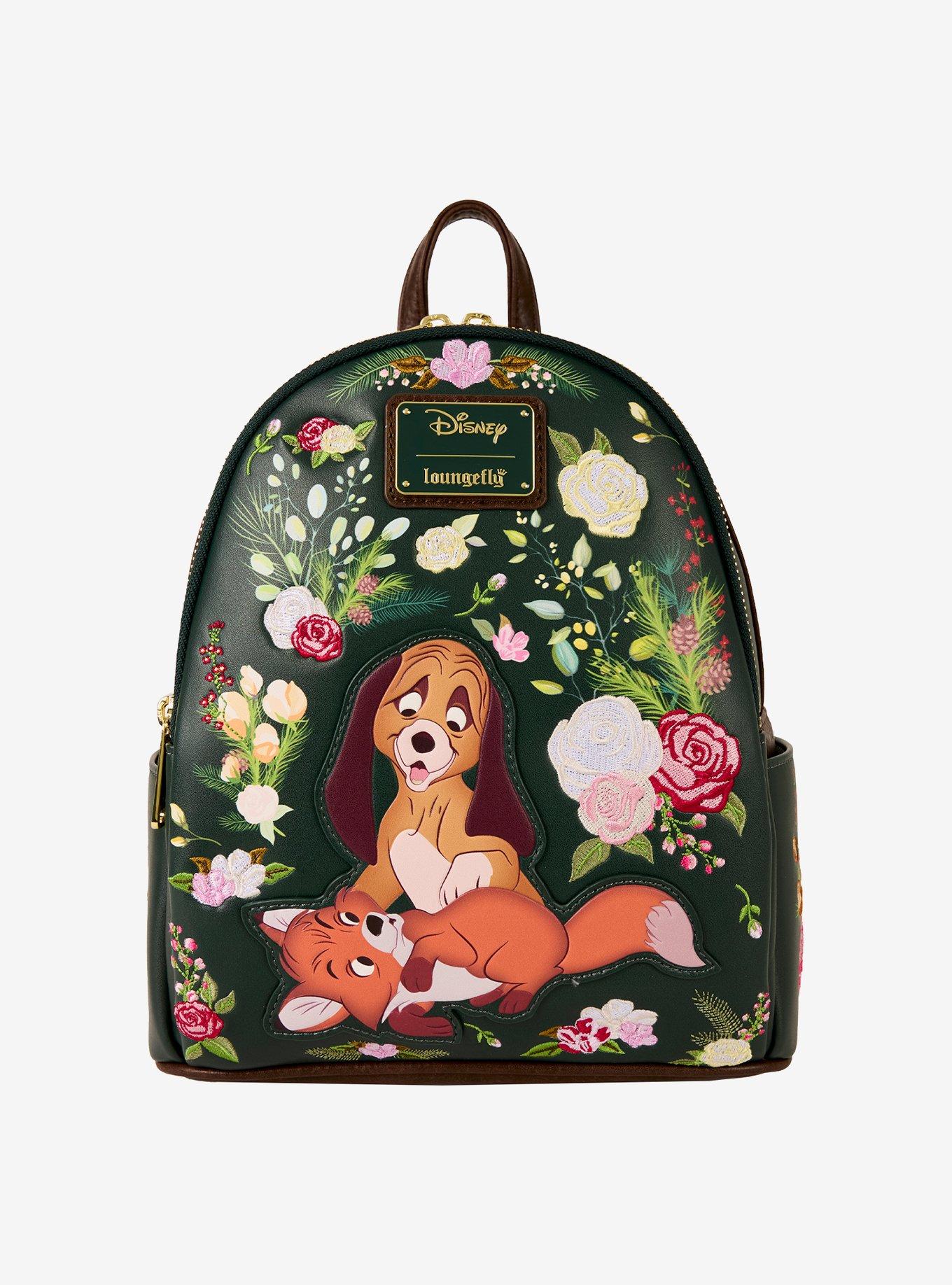 Disney The Fox and the Hound Floral Mini Backpack