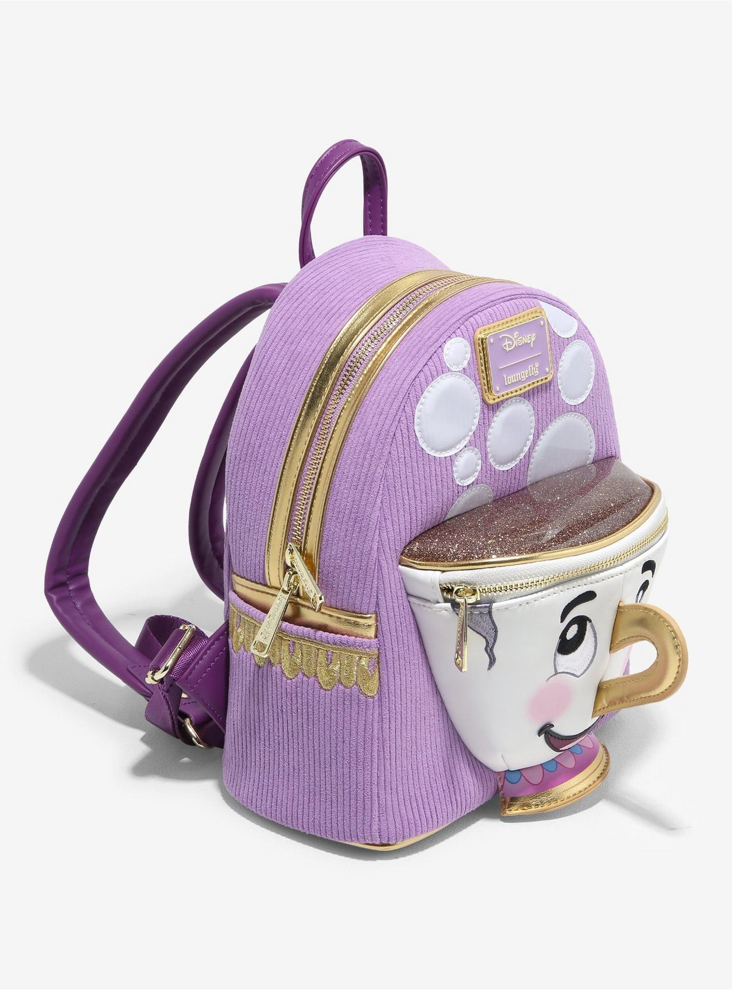 Disney Beauty and the Beast Chip Figural Cosplay Mini Backpack