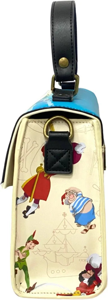 Disney Peter Pan Captain Hook Skull Crossbody