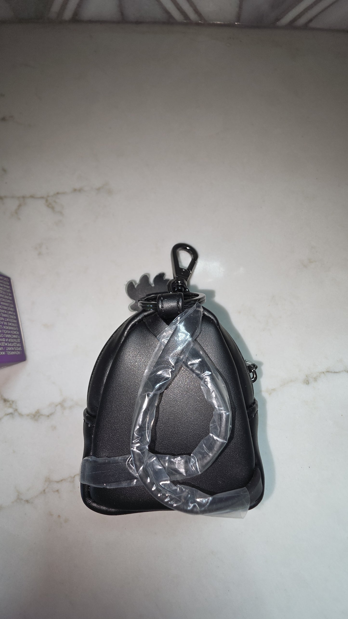 KEYCHAIN: Loungefly Beetlejuice CONFIRMED Lydia Deetz Mini Backpack Bag Charm Bag Clip Keychain