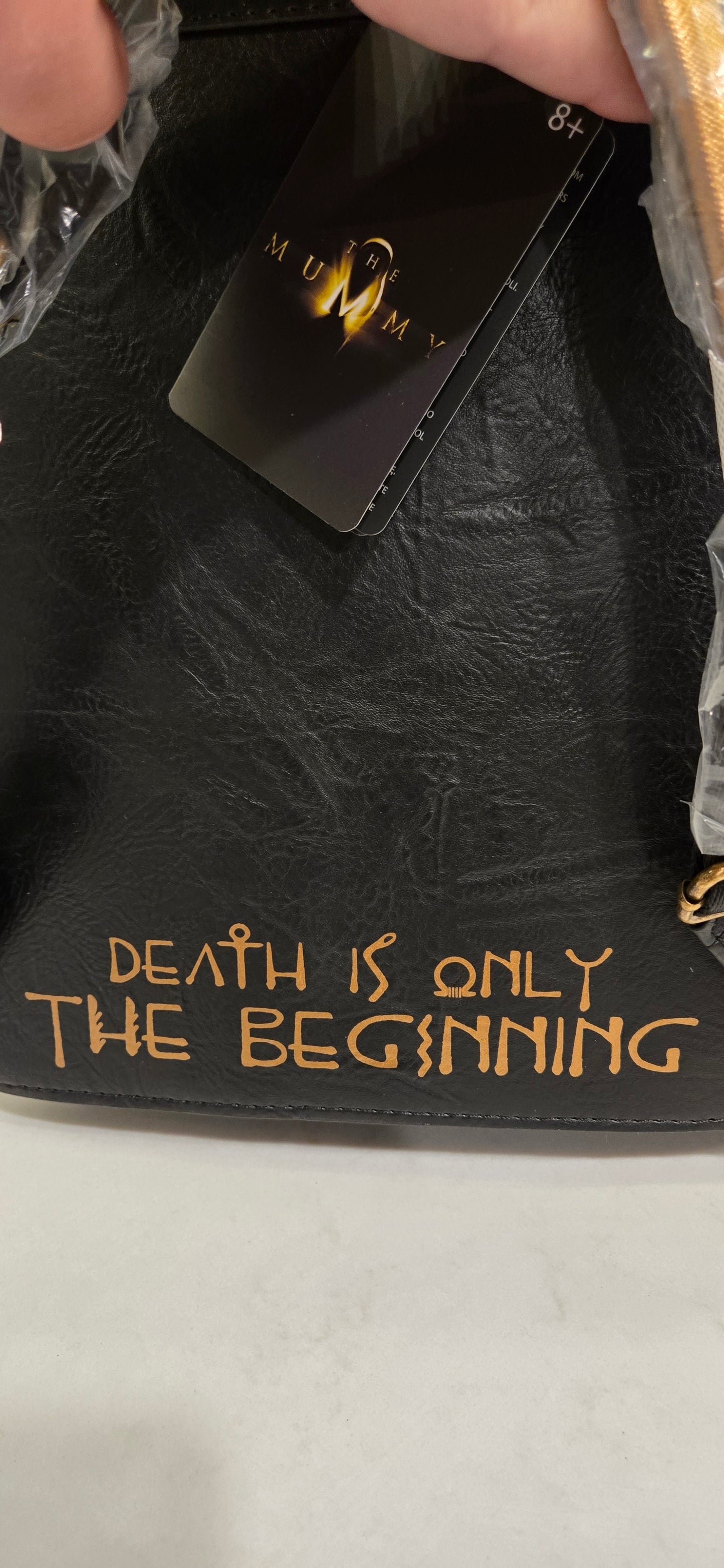 RARE Universal Studios The Mummy Loungefly Book of the Dead Exclusive Mini Backpack