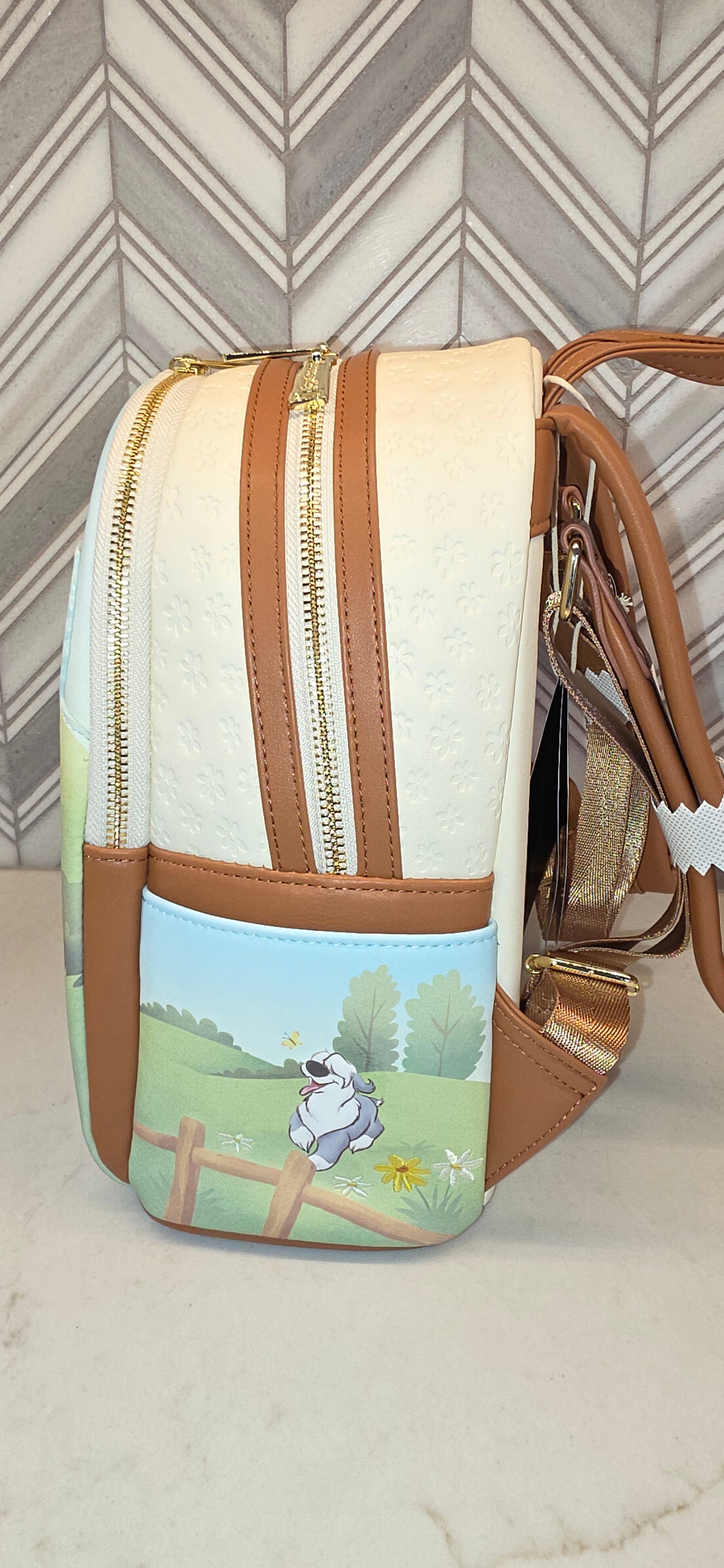 BP: Loungefly Disney Dogs on A Farm Mini Backpack