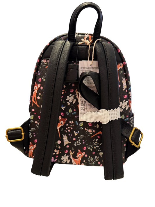 Disney Parks Bambi and Friends AOP Floral Mini Backpack