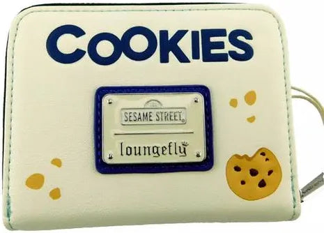 Sesame Street Cookie Monster Plush SeaWorld Exclusive Zip Around Wallet