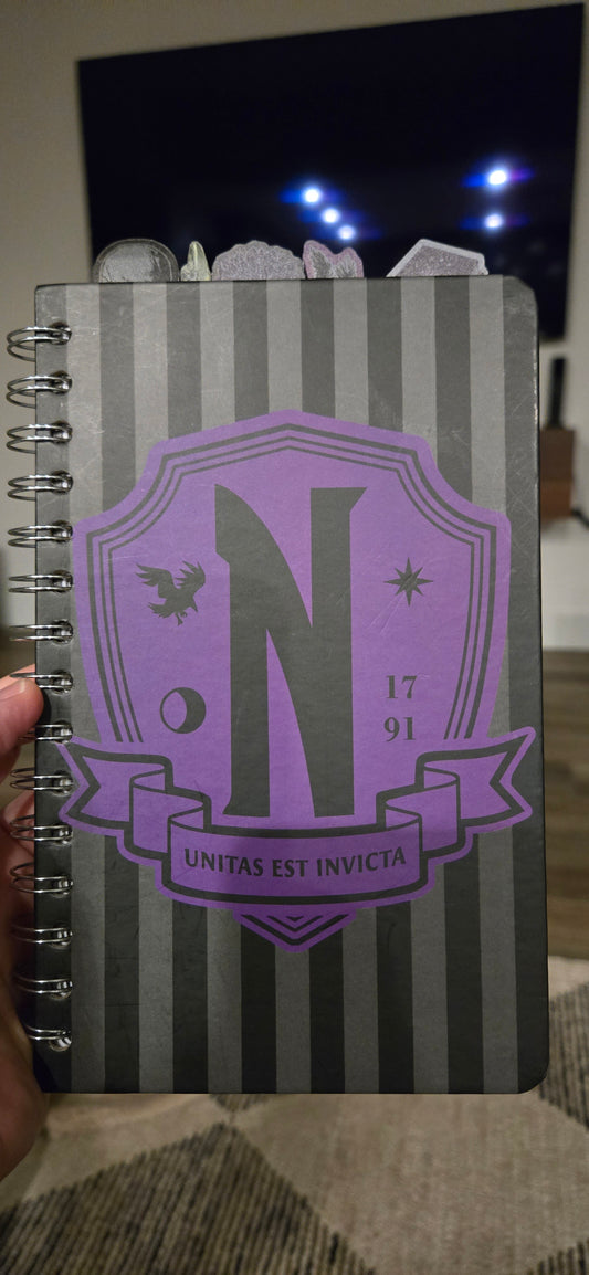 Wednesday Addams Nevermore Academy Journal