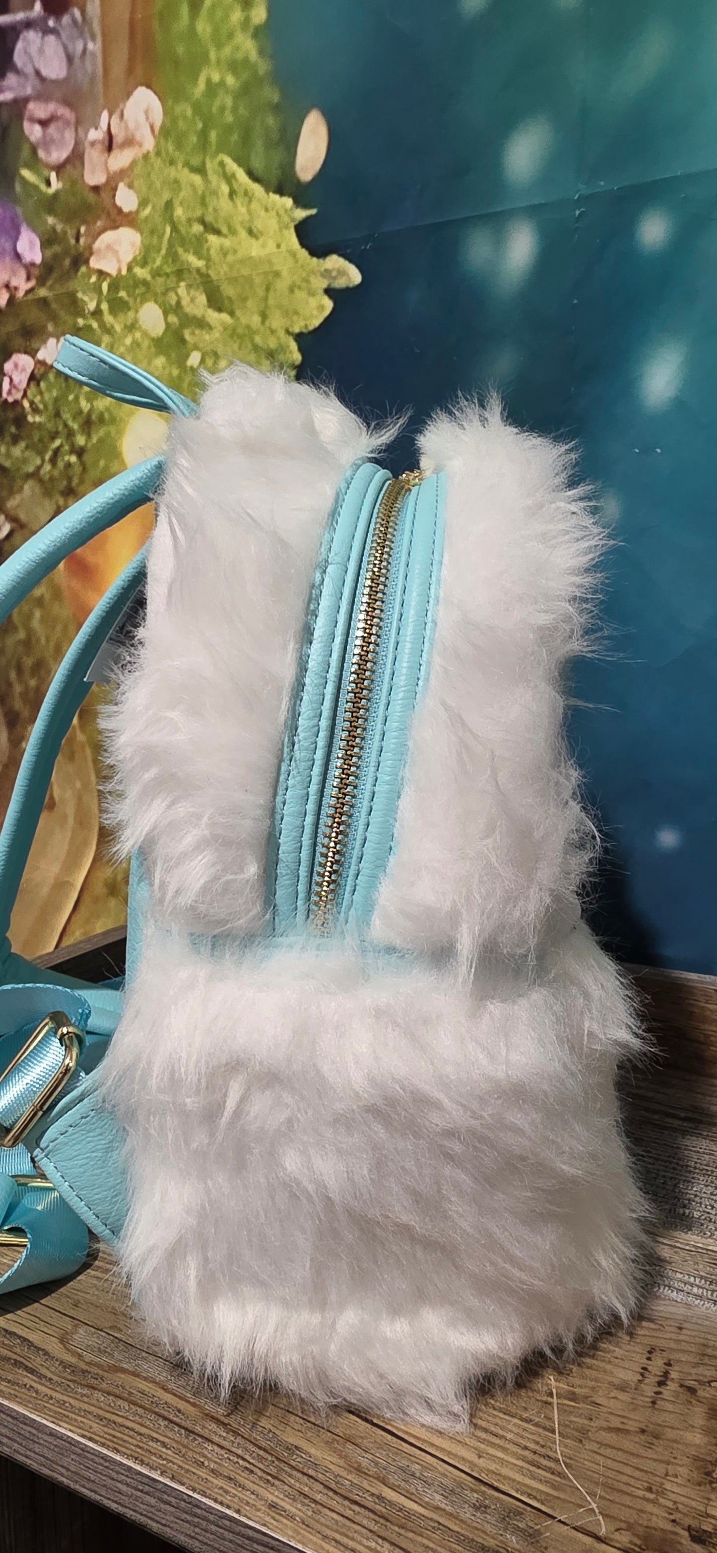 Disney Parks Snowboarding Yeti Plush Mini Backpack