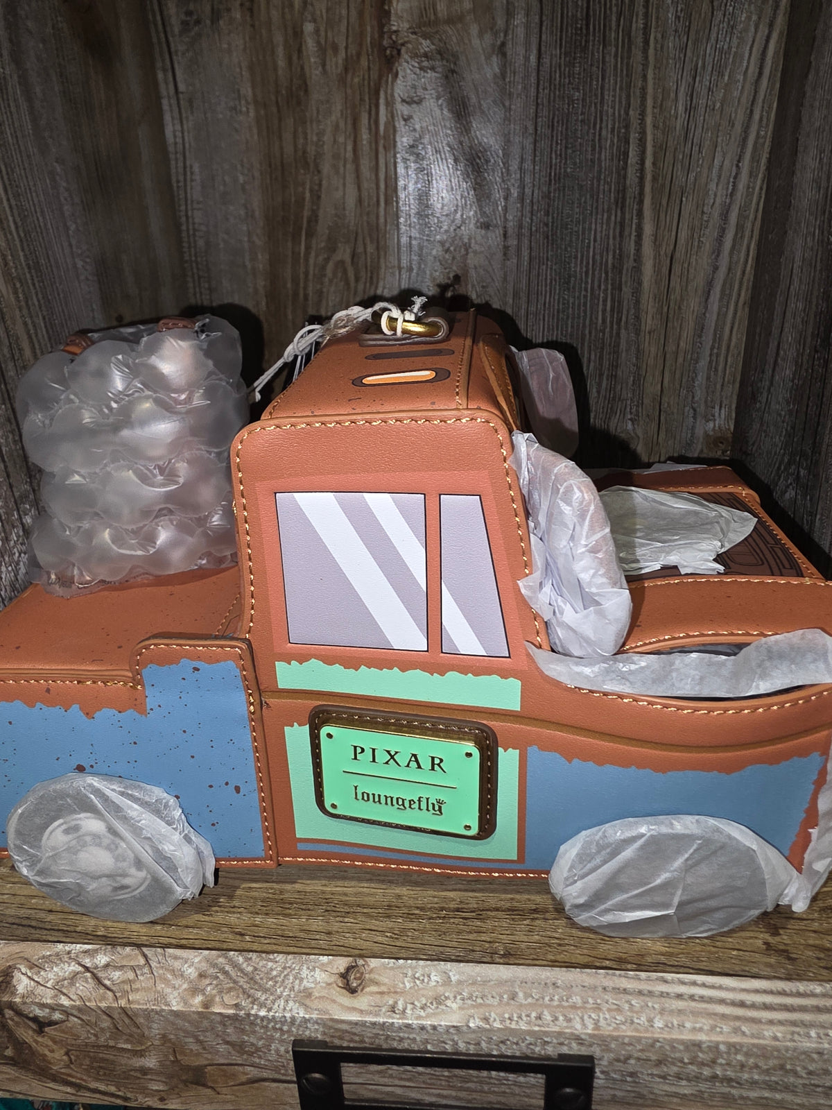 CB: Disney Pixar Cars Tow Mater Figural Crossbody