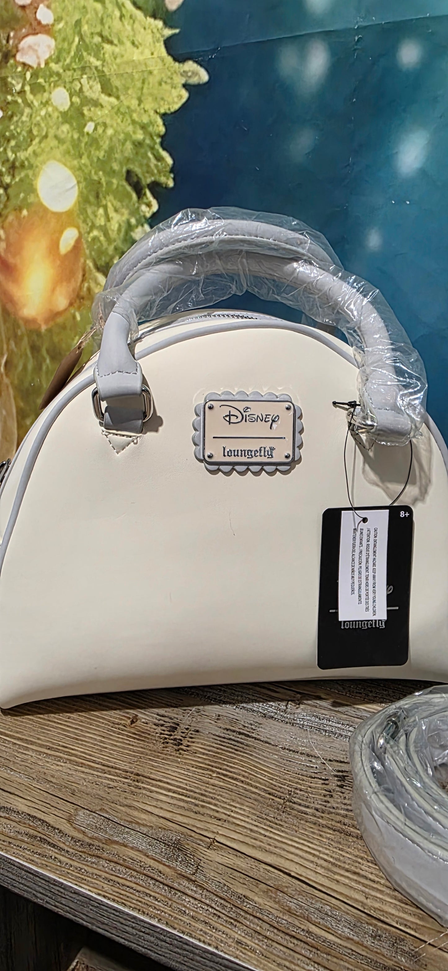 BUNDLE: Loungefly Disney Alice in Wonderland Curious and Curiouser RARE AND RETIRED Crossbody and Matching Wallet