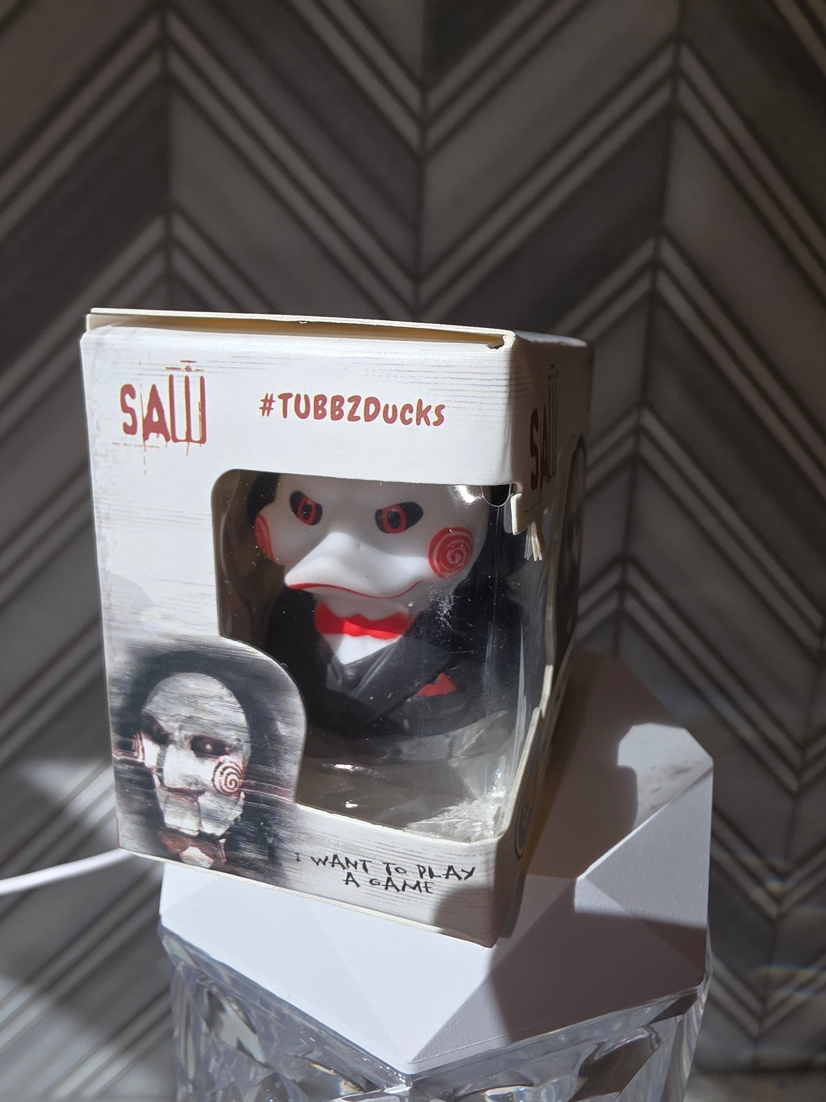 TOYS: Saw Horror Billy the Puppet Rubber Ducky Jeep Ducking
