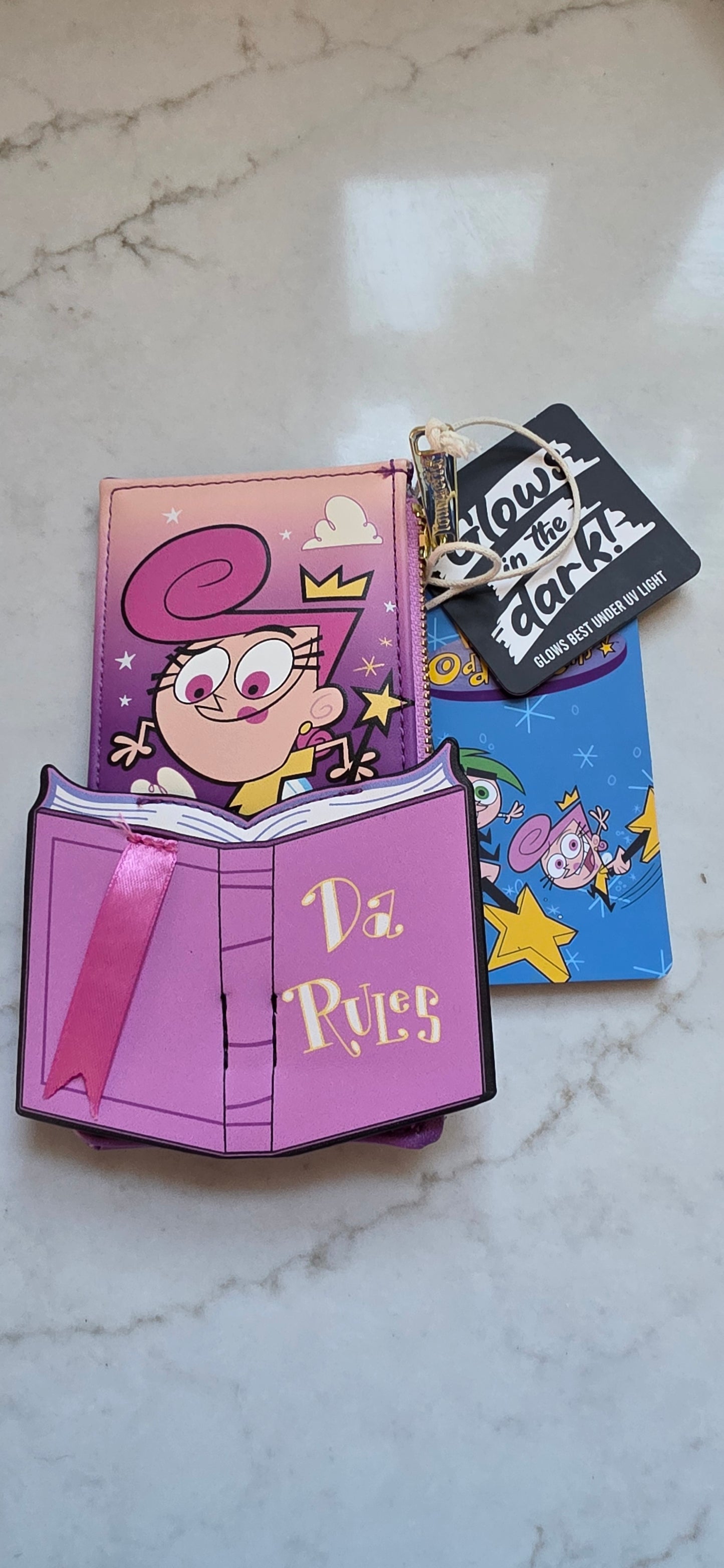 WALLET: Loungefly Nickelodeon Fairly Odd Parents Large Cardholder