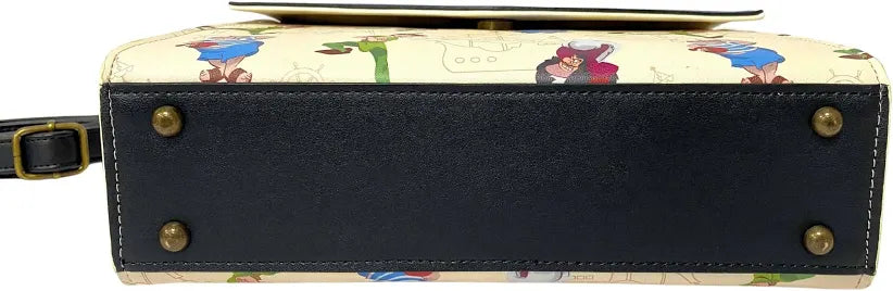 Disney Peter Pan Captain Hook Skull Crossbody