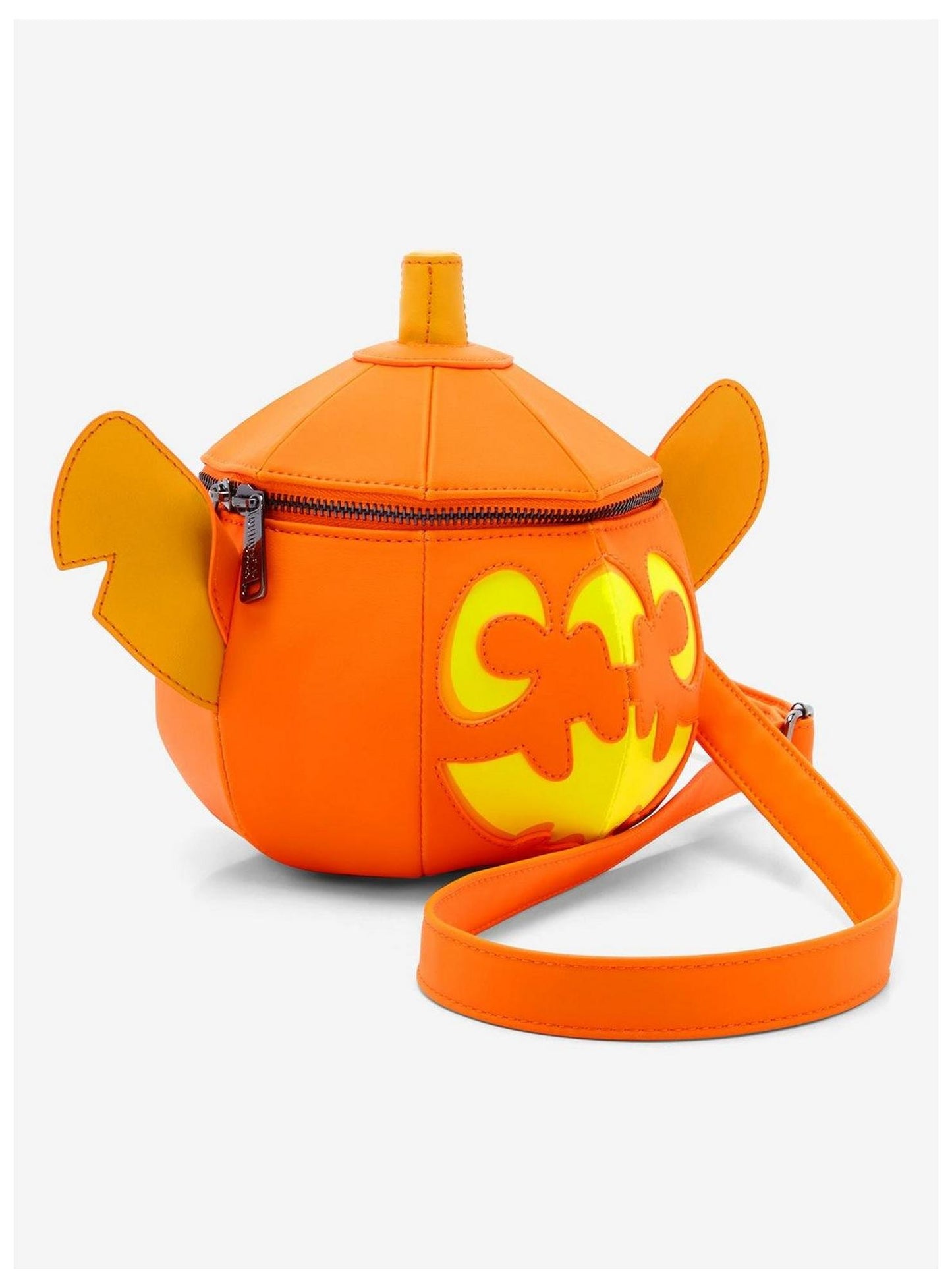 Disney Stitch Jack-O'-Lantern GITD Crossbody Bag
