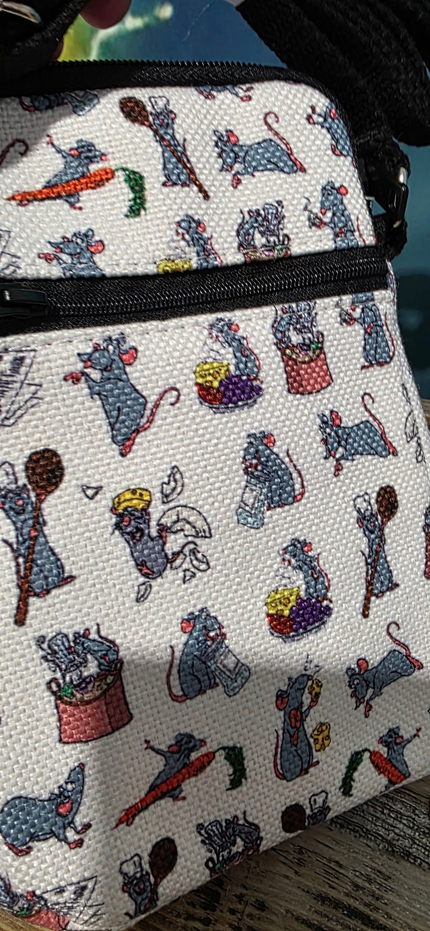 CB: Disney Pixar Ratatouille In My Remy Era Crossbody Passport Bag