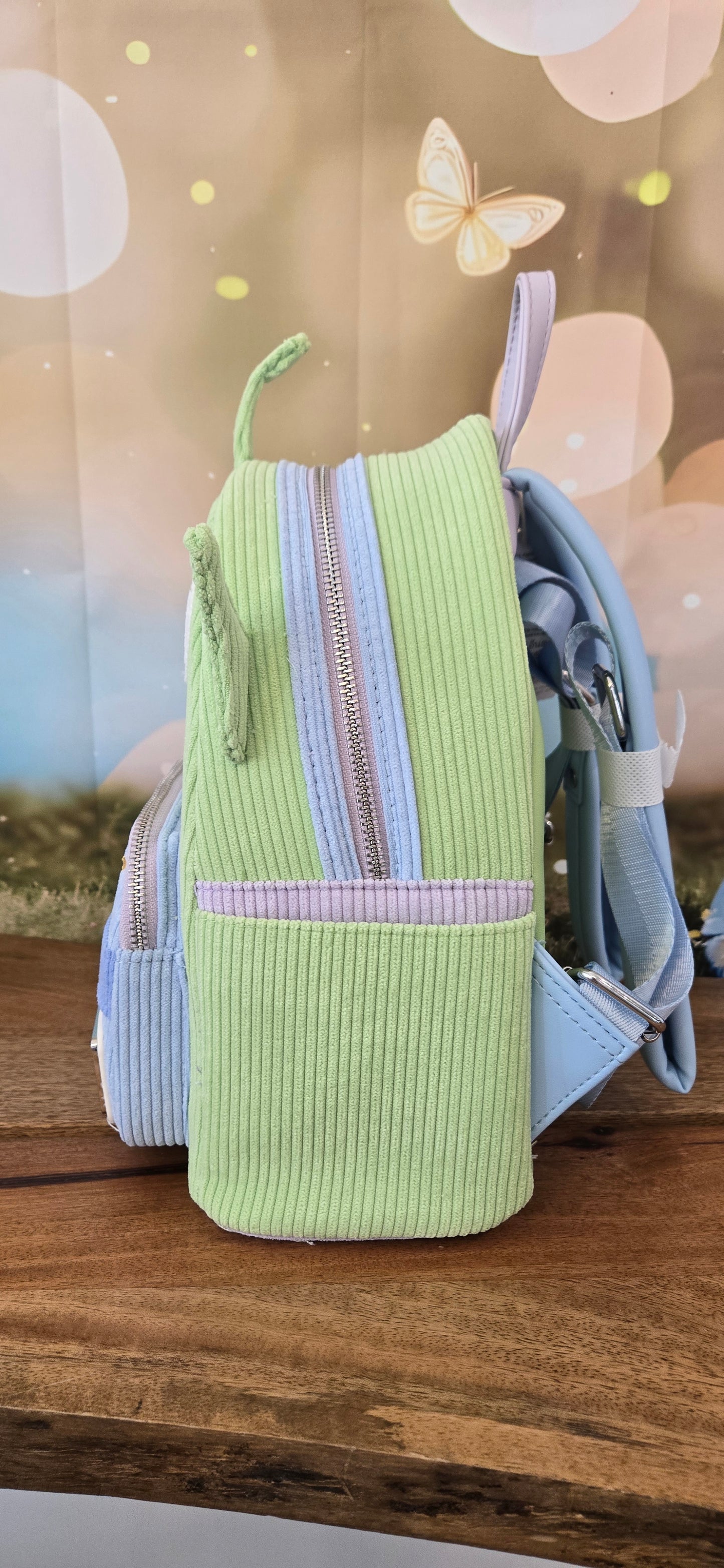 Disney Parks Pixar Toy Story Alien The Claw Corduroy Mini Backpack