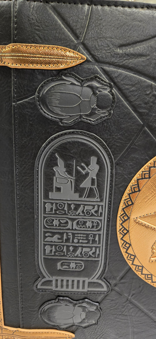 RARE Universal Studios The Mummy Loungefly Book of the Dead Exclusive Mini Backpack