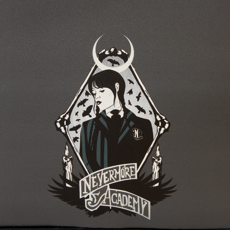 MGM Wednesday Nevermore Academy Uniform Cosplay Mini Backpack