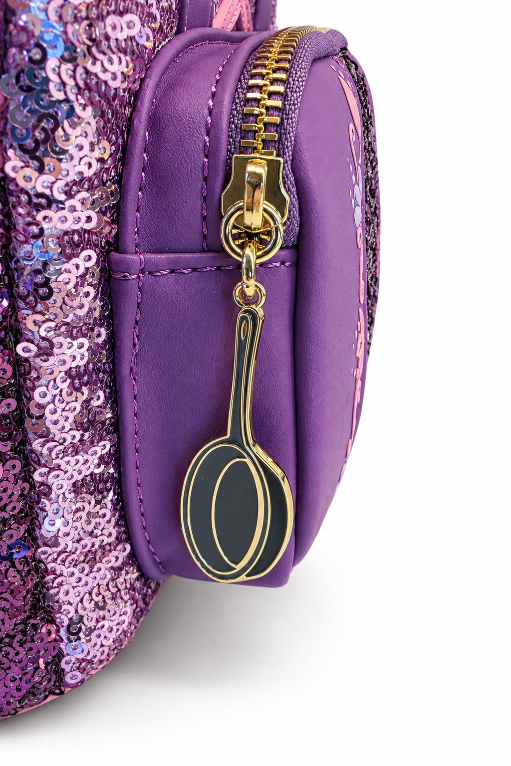BP: Loungefly Disney Tangled Rapunzel Dress Sequin Mini Backpack- Princess Edition