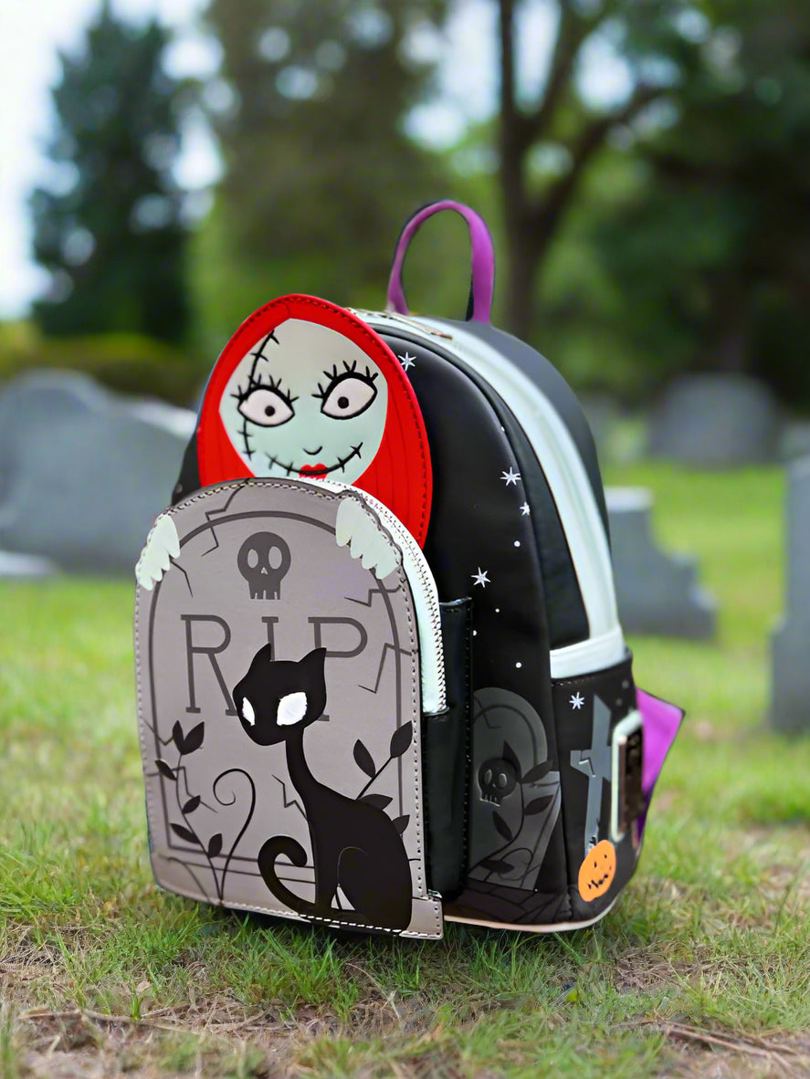 Disney NBC Sally Cemetery Mini Backpack