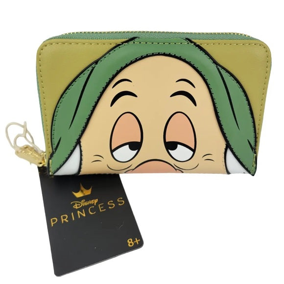Disney Snow White and the Seven Dwarfs Sleepy Zip Around Wallet
